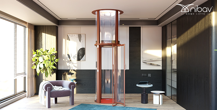 Headroom Less Home Elevators