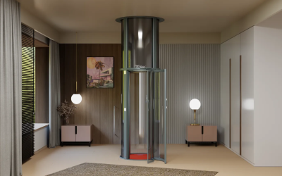 Luxury Living Starts with a 360° Panoramic Home Lift